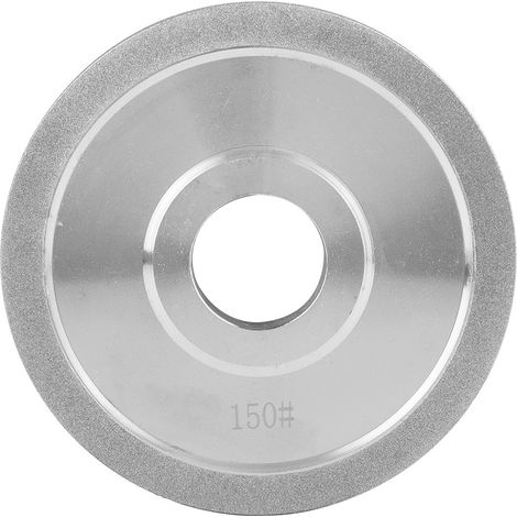 Ortviai Meule à diamant électroplacée 125 x 32 mm, grain 150, pour meuleuse et outils pneumatiques (1/5)