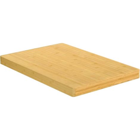 Schneidebrett 60x40x4 cm Bambus