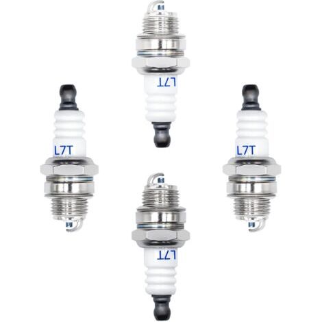 L7T bougie d'allumage longue durée tondeuse à gazon deux temps tronçonneuse bougie d'allumage flamme buse,cutter 260 360 430 520 328, tronçonneuse 2500 3800 4500 5200 5800 (1/4)
