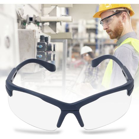 Lunettes de Sécurité Professionnelles Anti-Rayures, Anti-Poussière et Anti-Vent avec Lentilles Transparentes (1/5)