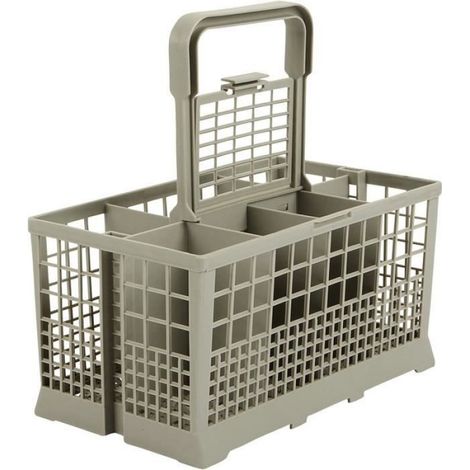 Panier À Couverts - 240 x 136 mm - Hauteur Avec Poignée 246 mm - Pour Lave-Vaisselle 60 cm - Plastique Renforcé - 1 Pièce (1/3)