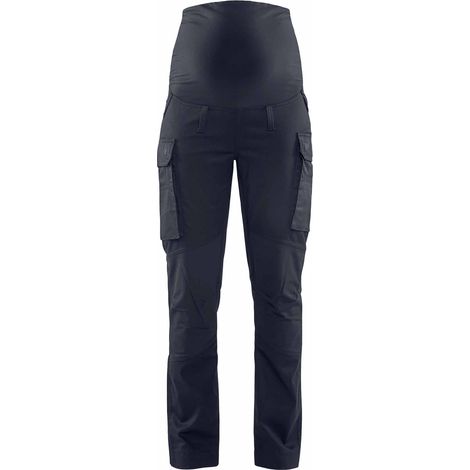 Pantalon de travail de grossesse stretch 2D maintenance - Marine foncé L - FR(44) - SE(C42) - Standards