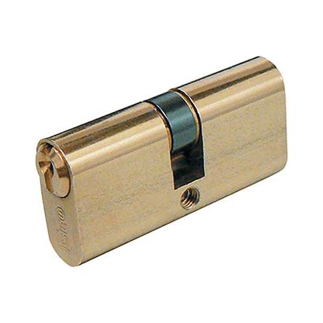 CILINDRO OVALE 8300 ISEO  OTTONE CHIAVI 3 MM 70 30+40