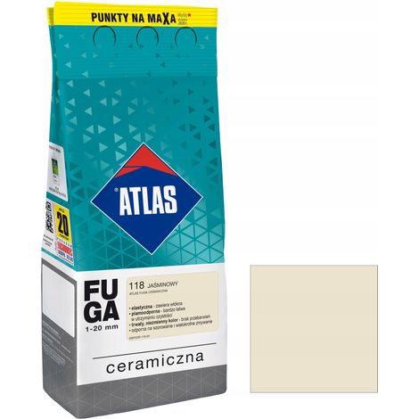 Joint céramique beige Atlas 118 Jasmin 2 kg 1 pièce. (1/2)