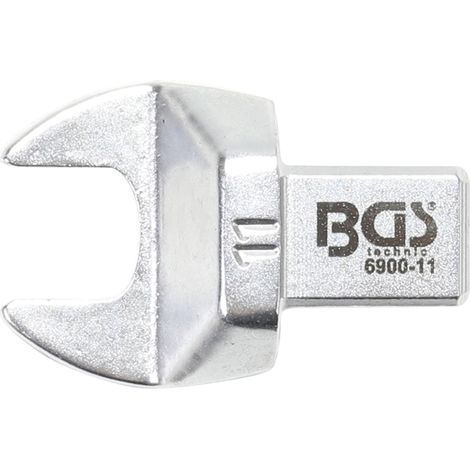 BGS Einsteck-Maulschlüssel 11 mm Aufnahme 9 x 12 mm - 6900-11 (1/4)