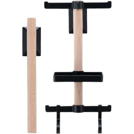 Rangement pour Équipement De Cyclisme,Portant de Stockage Gain de Place Porte-Chaussures Cyclisme pour Lunettes Chaussures Compteur de Vitesse Maison Garage Intérieur Appartement Abri (1/5)