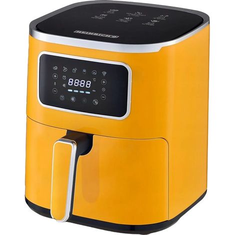 Friggitrice ad Aria Heinrich's HFR 8216 Giallo, 1450 W, Capacit� 5 litri (1/2)