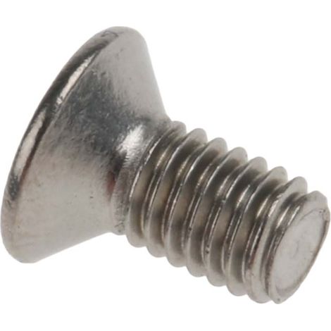Vis à métaux RS PRO M3 à tête Fraisée Pozidriv en Acier Inoxydable, 6mm ( Prix pour Boîte de 100 )