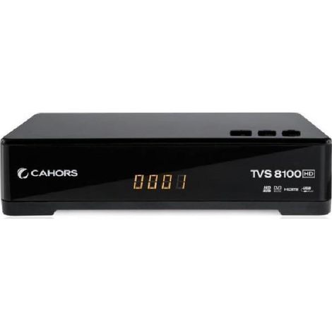 Récepteur satellite HD DVB-S2 avec HDMI et USB – Réception de chaînes 1080p – Décodeur CAHORS 914809R13