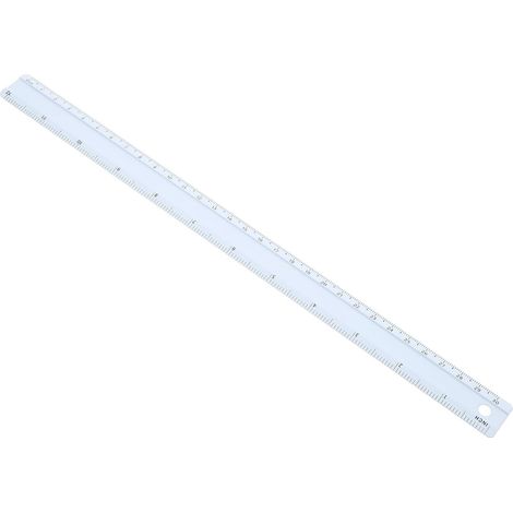 Règle en alliage d'aluminium Amosfun pour le dessin, durable et (1/5)
