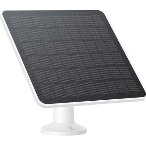 Il pannello solare (3W) è adatto per eufyCam, garantisce un'alimentazione costante ed è resistente agli agenti atmosferici con grado di protezione IP65, ideale per la sorveglianza esterna e la ricaric (1/5)
