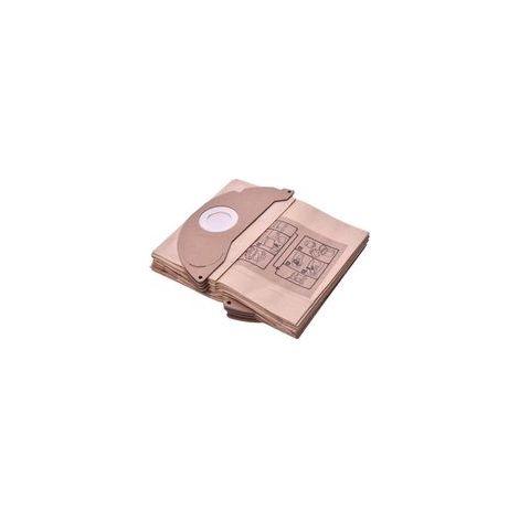 Paquete de 10 bolsas para aspiradora Karcher A2004/WD2250/MV2 ref 6.904322.0 Compatible con (1/4)