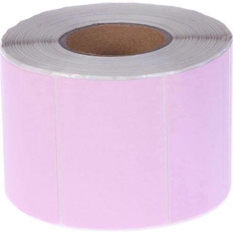 Étiquettes colorées à transfert thermique, papier pour imprimante, autocollants vierges pour bureau, cuisine, salon de thé (rose)-Pink (1/3)