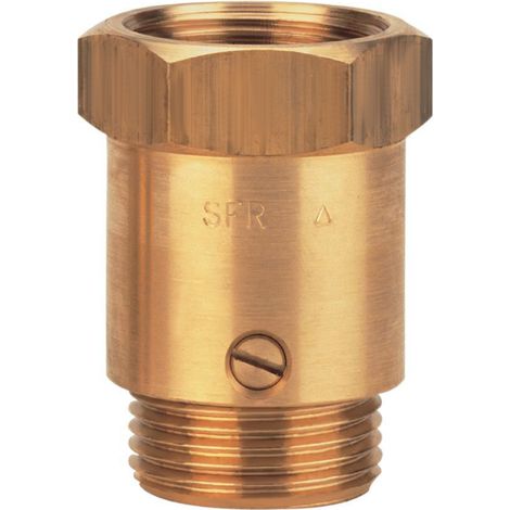 Watts – Clapet anti-thermosiphon débrayable Mâle Femelle 1'1/4 (33/42) – Réglage par vis – Installation verticale recommandée