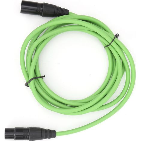 Câble XLR équilibré mâle-femelle 3m, cordon micro professionnel, connecteur audio symétrique, liaison console, câble micro 3 mètres (1/5)