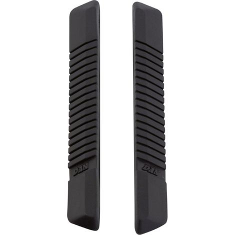 Proteges portieres adhesif 11cm noir 2pcs