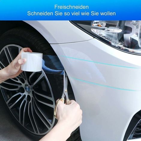 Film de protection voiture transparent, 5CM×10M Film Protecteur de Seuil de Porte Universel,auto-adhésif film de voiture (1/4)