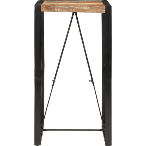 Maison Exclusive - Tavolo da Bar 60x55x110 cm in Legno Massello di Recupero (1/5)