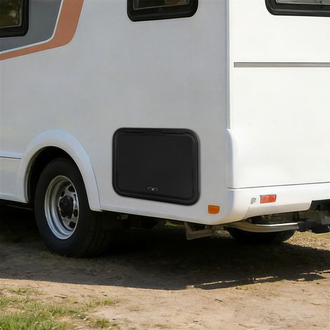 24 Zoll-x18-Zoll-Wohnmobil-Zugangstür Reiseanhänger Aluminiumlegierung Gepäcktür (1/5)