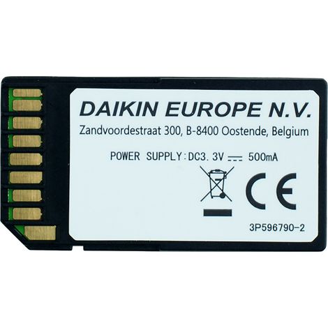 DAIKIN  WLAN SD-Karte zur Verbindung einer Wärmepumpe mit einem WLAN, BRP069A78