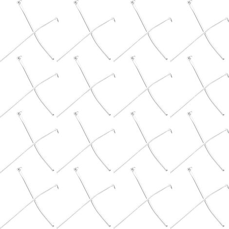 800 tiges plates en fer argenté pour plafonniers - Fixation sécurisée et design compact la (1/5)