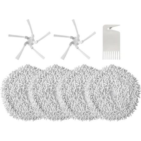 7 PièCes SéRies PièCes de Rechange pour Xiaomi Dreame W10 W10 Pro Robot Aspirateur Accessoires Vadrouille Tissu Brosse LatéRale (1/4)