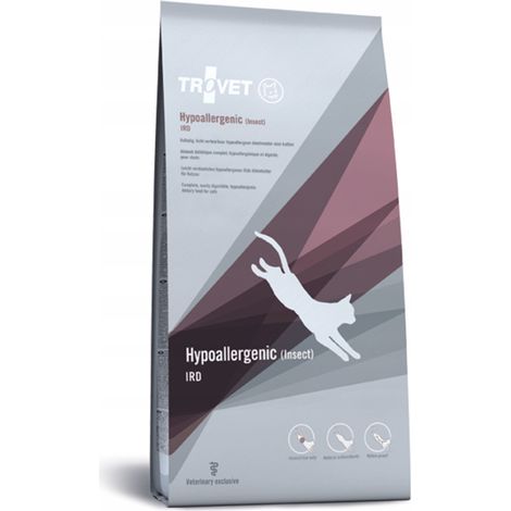 Alimento seco para gatos Trovet IRD rico en insectos, 2,5 kg (1/2)