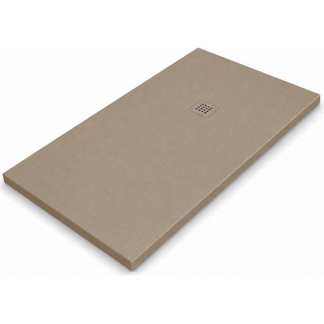 Duschwanne ARDESIA 80x190 cm Lederbraun Gitter Lederbraun (1/3)