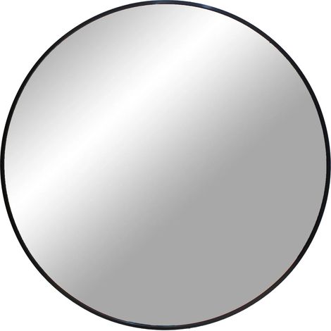 Madrid Miroir Ø60 cm, noir. (1/3)
