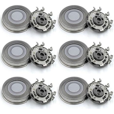 Têtes de remplacement SH30 pour rasoirs Philips Norelco Séries 3000, 2000, 1000 (Lot de 6) (1/5)
