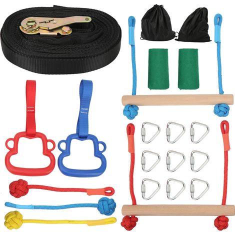 Klettergerüste für Kinder, Kletterringe, Fitness-Sets für Kinder, Indoor- und Outdoor-Aktivitäten für zu Hause (1/5)