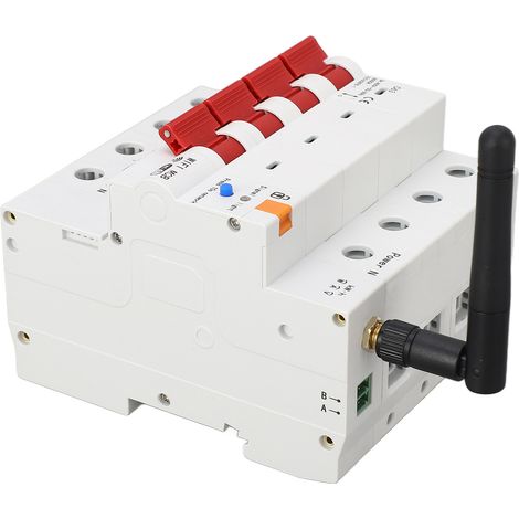Disjoncteur WiFi 4P avec protection contre les fuites de courant, télécommande, compteur électrique 400 V CA, 50/60 Hz, 63 A (1/5)