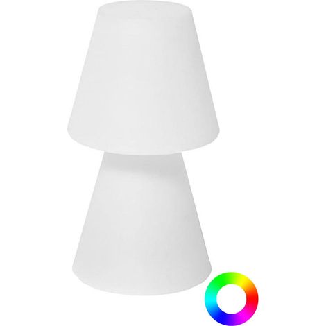 LOLA 20 cm Lampada da tavolo con batteria ricaricabile. Luce LED RGB. Prodotto in Spagna (1/5)