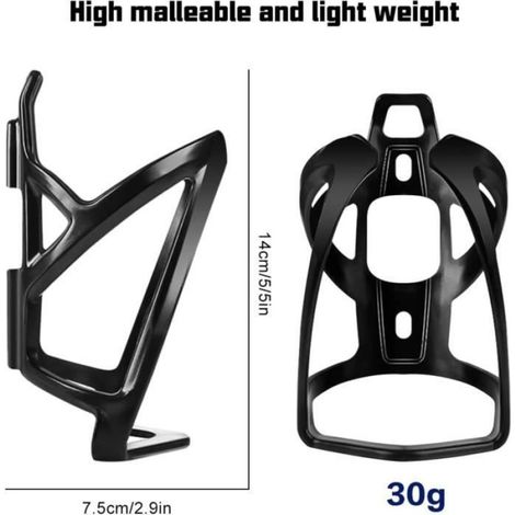 Porte-Gourdes - Polycarbonate - Pour Vélo - Universel - Lot De 2 (1/3)