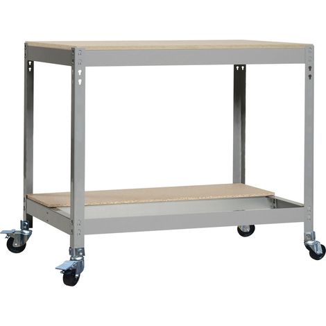 Simonrack Arbeitstisch grau 957x910 mm modern