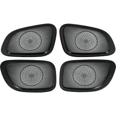 (Noir) Convient aux Mercedes-Benz GLC X254 2023-2024 : autocollants et garnitures pour haut-parleurs de portière et accessoires de style intérieur. (1/5)