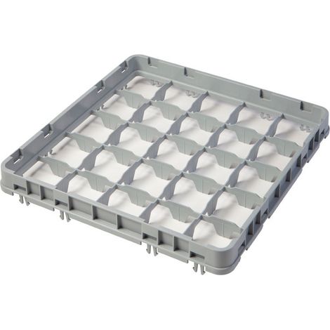 Extension casier mi profondeur - 25 trous - 49.9 x 49.9 x 5.1 cm - Lot 12 - Cambro