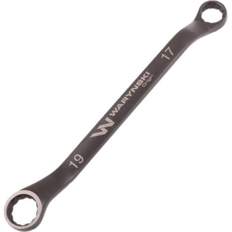 Chiave ad anello offset 17 x 19 mm. CrV standard ASME B107.9 Waryński (1/2)