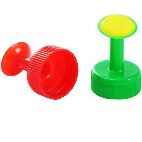 Water Sprayer Gardening Tool Plastic Nozzle Volume Control 2Pcs Potted Plant Care Red (1/5)