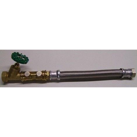 Go by Van Marcke kit de raccordement complet pour compteur d'eau 3/4F x 3/4F écrou libre - inox (1/3)
