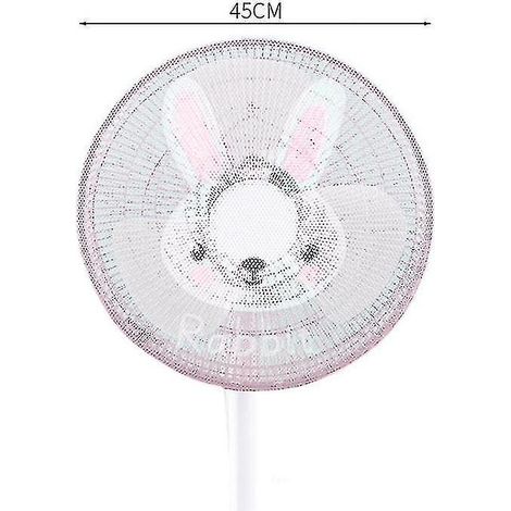Filet de protection pour ventilateur électrique, filet de sécurité anti-pincement pour enfants, housse anti-poussière (pingouin) (1/4)