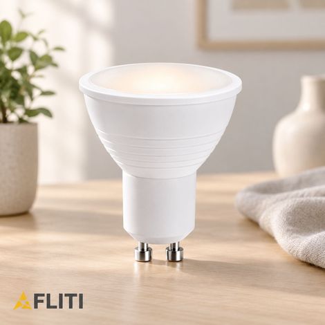 LED GU10 Spotlight Bulbs,GU10 LED Light Bulbs, 7W Warm White (50W Halogen Equivalent) Energy Saving Light Bulb, 600LM 120° Beam Non-dimmable, Pack of 10 (1/5)