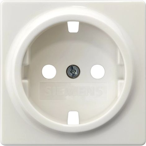 Siemens DELTA i-system Cubierta de enchufe sin inserto, titanweiß, 5UH1044