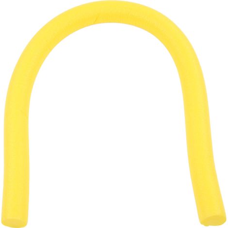 Bâton en mousse pour piscine, tube flottant épais de 6 cm de diamètre, fourniture de natation pour sports nautiques saison estivale, jaune (1/5)