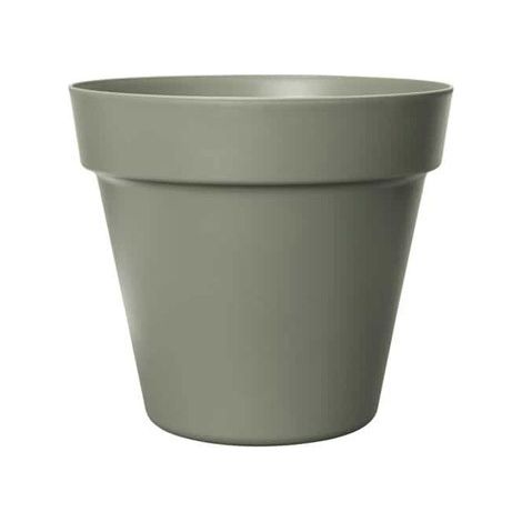 POT DE PARIS ROND VERT OLIVE Ø25 CM - 1004593