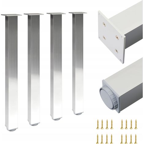 4 x Patas 60x60 Alto - 710 mm Electropulido (1/5)