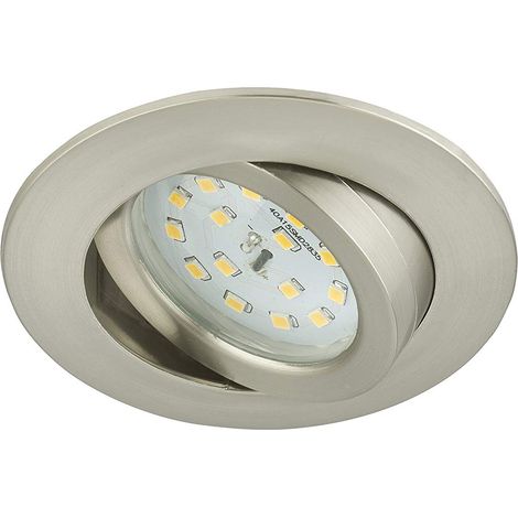 BRILONER - faretto da incasso a LED IP231x5W 400 lm 3000 K bianco caldo