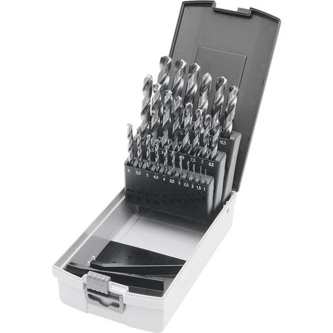 Coffret de 25 forets pour métaux