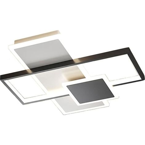 Trade Shop - PLAFONIERA DA SOFFITTO A LED 46 W CON TECNOLOGIA CCT CON SWITCH 3 COLORAZIONE C60-3C -