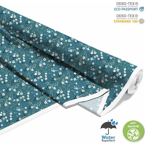 OUTDOOR DEKOSTOFFE OXFORD - Motiv Blumen I DX5283